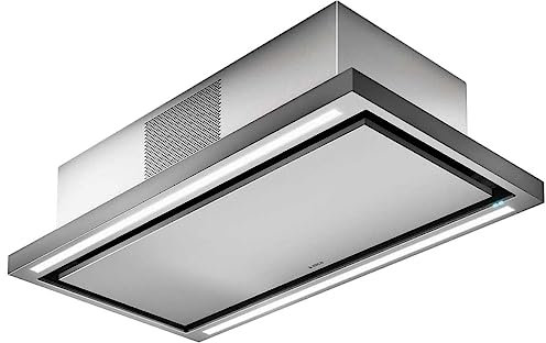 Elica Cloud 7 90cm Recirculating Ceiling Cooker Hood - Stainless Steel