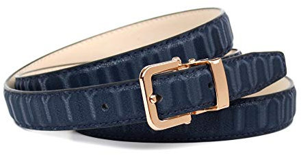 Anthoni Crown Damen 443D80 Gürtel, Blau (dunkelblau 080), 6671 (Herstellergröße:105)