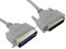 RS PRO Parallel-Kabel 25-polig, D-Sub Stecker Centronics Stecker L. 5m, Grau