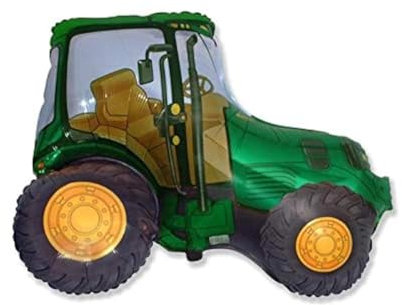 Ballonim® Traktor grün ca. 80cm Luftballons Folienballon Party DekorationGeburtstag