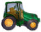 Ballonim® Traktor grün ca. 80cm Luftballons Folienballon Party DekorationGeburtstag