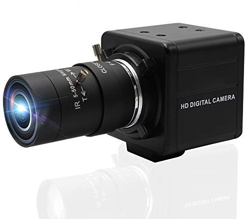Svpro 1080P USB Camera with 5-50mm Zoom Lens, 10X Zoom Manual Focus 30fps/60fps/100fps External Webcam for Computer Laptop,Compatible Windows MacOS Linux Android