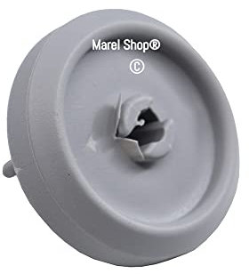 Marel Shop® - Ruota Rotella per Cestello Inferiore Lavastoviglie compatibile con Miele per modelli: G1042 - G1102 - G1120 - G1130 - G1150 - G1151 - G1152 - G1162