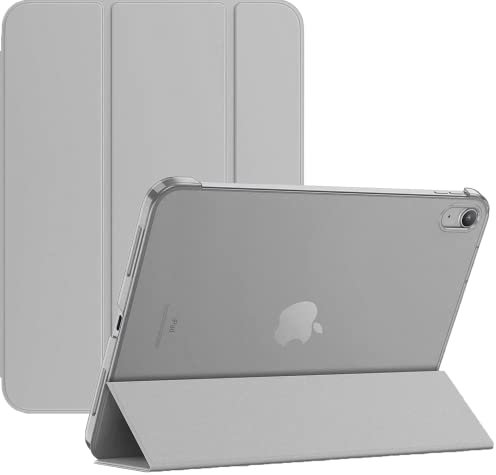 TechDealsUK Magnetische Smart Case für iPad Mini 6 2021 8,3 Zoll A2567 A2568 Standhülle mit Sleep Wake Funktion Grau