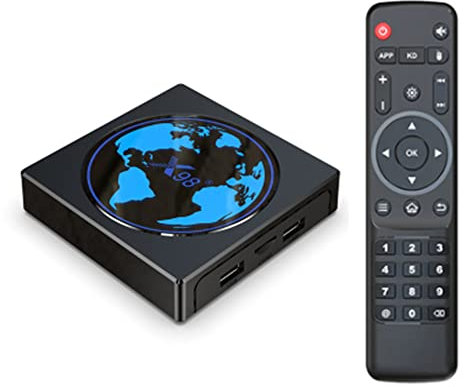 X98 Mini Amlogic S905W2 TV Box Android 11 4 Go RAM 32 Go ROM Support AV1 Wifi BT4.2 4K HDR Box avec clavier i8
