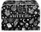 STUOARTE Skull Witch Print Toaster Dust Cover 4 Slice Bread Toaster Cover Small Appliance Dustproof Cover Bag Bread Maker Machine Protective Cover Washable Universal Size, Black
