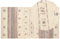 Beliani Gabbeh Teppich beige aus Wolle 80 x 150 cm Hochflor mit Muster weich handgetuftet Karli