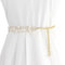 FAIRYGATE Gürtel Damen Taillengürtel Mode Taille Kette Handgemachte Perlen Hochzeit Braut Perle Hochzeitskleid Schärpe Gürtel Perle, DA6412