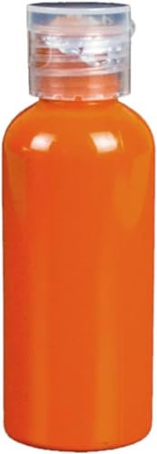 OKJHFD DIY Painting Fluid Violent Bear, Painting Encrusted Dyeing Hand Made DIY Graffiti Vinyl Violent Bear Doll Home Decoration Doll Gift for Birthday(Orange Pigment 60ML)