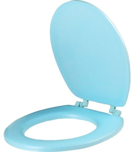 Sedile Wc Morbido in Eva, Copriwater Universale Uo Forma, Coperchio Del Water Per Bagno Domestico, Facile Da Installare E Smontare, Comfort E Praticità, Colore Blu