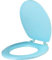 Sedile Wc Morbido in Eva, Copriwater Universale Uo Forma, Coperchio Del Water Per Bagno Domestico, Facile Da Installare E Smontare, Comfort E Praticità, Colore Blu