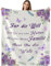 Calinline Geschenke für Mama von Tochter und Sohn Beste Mama Geschenk Mama Geburtstagsgeschenk Superweiche Fleecedecke Decke Geschenk für Muttertag, Thanksgiving 130x150cm