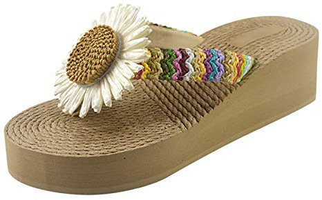 Hausschuhe Damen Elegante Schöne Große Größe Europa Und Die Vereinigten Staaten Lässig Hang Mit Erwachsenen Sale Sommer Hausschuhe Ein Wort Sandalen Günstig Badeschlappen Leichte Bequeme