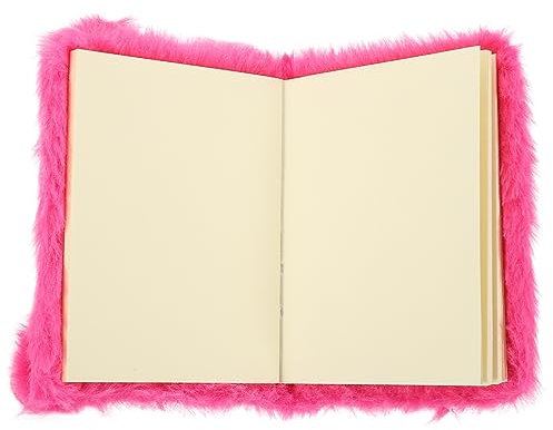 ifundom Plüsch Notizbuch Mit Flauschigem Einband Geeignet Für Täglichen Gebrauch Wochen Und Monatsplanung Tagebuch Oder Aufzeichnungsbuch Für Mädchen Geschenk