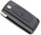 Jongo® CE0523 Carcasa Llave 2 Botones Compatible con Peugeot 207, 308, 307, Partner, Citroën C3, C4, Berlingo - Mando sin Hoja + 2 Pasadores Biselados - Negro