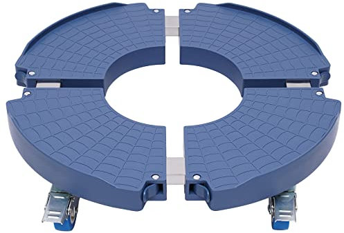 Chariot Pour Plantes Rond Ajustable À 360° Acier Inoxydable, Capacité De 200 Kg, Support Pot Fleur Pour Intérieur À Extérieur,freins Aux Quatre Roues,peut Être Utilisé Dans La Chambre, Le Balcon, Salo