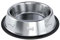 GEEZY Stainless Steel Dog Bowl 24cm - Non Slip, Dishwasher Safe, Glossy, Easy to Clean, Premium Metal - Non Slip Dog Bowl, Metal Dog Bowl, Dog Food Bowl, Puppy Feeding Bowls