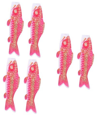 POPETPOP 6stücke Japanische Karpfen Windsock Flagge Für Garten Terrasse Und Festlichkeiten Dekorative Außendeko Und