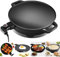 Makers di Crepe Elettrici 40 Cm, Padella Non Abbondante E Chapati E Padella E Macchina per Produttori di Pancake, Regolazione della velocità A 5 Marce, Produttore di Roti E Crepe, per Uova Pancake