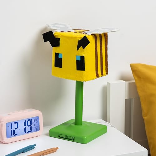Paladone Bee SoftGlo Lamp, Officially Licensed Minecraft Product