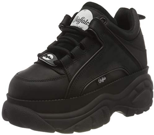 Buffalo 1339-14 2.0 Damen Sneaker, Schwarz, 37 EU