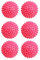 Dryer Balls, Reusable Tumble Dryer Balls Dryer Cubes for Non-Melt new softer material, Pack of 6 (Red)