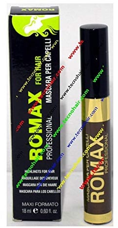 Bizzico Romax Mascara per Capelli 4 - Castano - Condizionante durante la colorazione - 18 ml