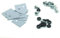 POPESQ® 10 Stk. x Set Kühlkörper Befestigung für Transistor, Tyristor, Mosfet Isolierend TO220#A3443