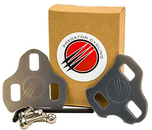 Predator Cycling Cleat Angle Adapter Pack, Cleat Wedge for Bike Fitting, (Keo)