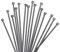 XINGO 1000 Piezas Bridas bridas para cables profesionales, Resistentes UV, Bridas para Cables Para Oficina, Hogar, Exteriores (150mm x 2.5mm, Gris)