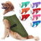 EMUST Winterhundemantel, wasserdicht, Verstellbarer Hundemantel, für kleine/mittlere bis große Hunde, für den Winter, Grün, L