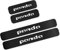 4 Pezzi Battitacco in Fibra di Carbonio Auto Door Sticker per Fi-at Punto 500 Panda Abarth Tipo, Protettore per Davanzale Portiera Auto, Door Sill Del Pedale Antiscivolo Adesivi Decorativi Accessori
