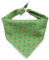 Lionet Paws Christmas Hunde Bandana Kopftücher Hundehalstuch Dreieckstuch für Kleine, Mittelgroße und Große Hunde Weihnachten Gingerbread Man