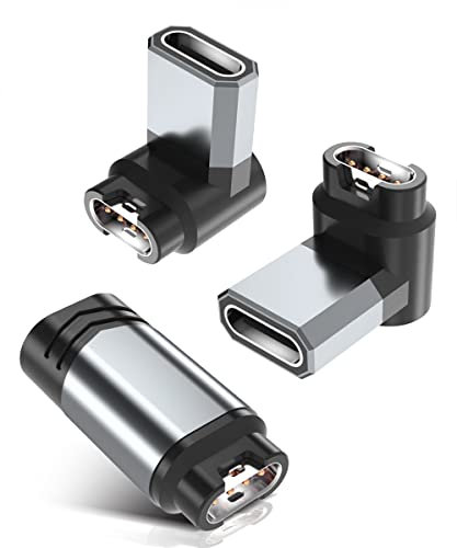 USB C Ladeadapter für Garmin Watch 3Pack,Type C Ladekabel Uhr Ladegerät für Garmin Fenix 8 7 7S 7X 6 E Pro Solar,Forerunner 570 970 965 265 165 55,Vivoactive 6 5,Venu 3S SQ,Instinct,Tactix,Epix Pro 2