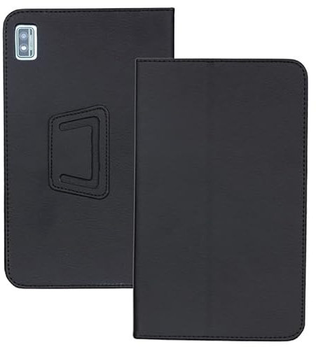 Flip Case per Headwolf FPad2 Tablet Android 12 da 8 Pollici, Custodia Pieghevole in Pelle PU per Headwolf FPad1 Stand Guscio Protettivo (Color : Black, Size : Headwolf FPad2)