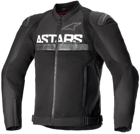 Alpinestars SMX Air Motorradjacke Herren (schwarz), M