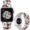 Leotop Kompatibel mit Apple Watch Armband Mausmotiv 42 mm 44 mm 45 mm/Ultra 49 mm weiches Silikon niedlich lustig ausgefallenes Cartoon-Armband kompatibel mit iWatch Serie SE 8 7 6 5 4 3 2 1 Kinder
