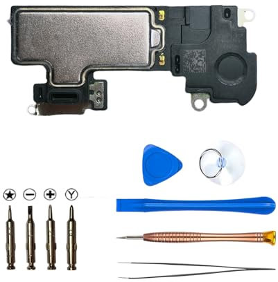 sumsaruune Earpiece Speaker for iPhone Xs MAX (A1921 A2101 A2102 A2104) - Earspeaker/Ear Piece Replacement - Incl. Proximity Sensor with Repair Tool Kits
