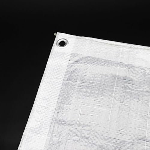 Bâche de protection 100g/m² - Blanc, 5m x 6m