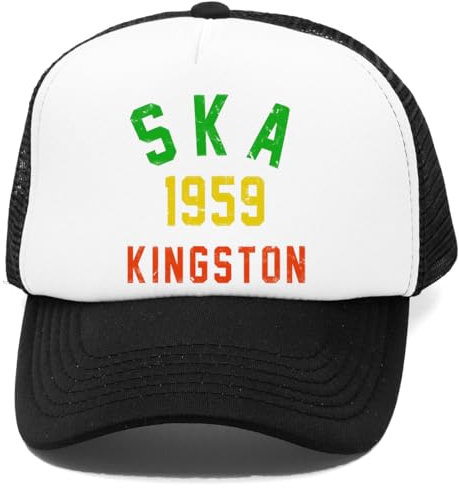 Generisch Ska Baseballmütze Für Kinder, Weiß, Verstellbare Größe