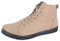 Andrea Conti Baskets Montantes pour Femme, Rose Anthracite, 40 EU
