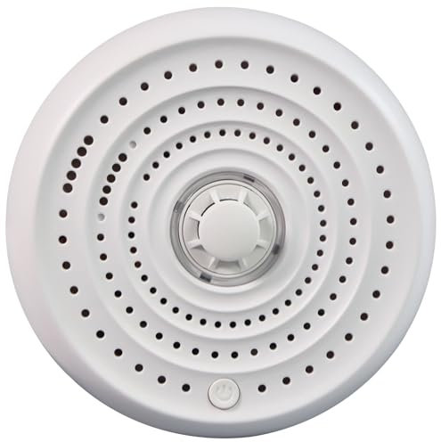 Mercury HD-718 Heat Sensor Alarm with 10 Year Sealed, Battery Replacing and a Simple Install in Kitchens, Garages, linving Rooms and Lofts Alerts to Rapid Temperature Change, White
