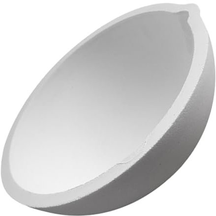 SOLUSTRE Keramik Verdampfungsschale Laborgeräte Zubehör Verdampfungsbehälter Chemie-verdampferschale Keramik-kristallisationsschale Labor-verdampfungsschale