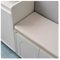 AQIGR Sitzkissen 60x30 80x30 100x30 100x40 Bankkissen Bankauflagen für Fensterbank 3/5cm Dickes Waschbare Abnehmbarer Sitzkissen für Gartenbank Esstisch, Bank, Drinnen(Beige,90x50x5cm Thick)