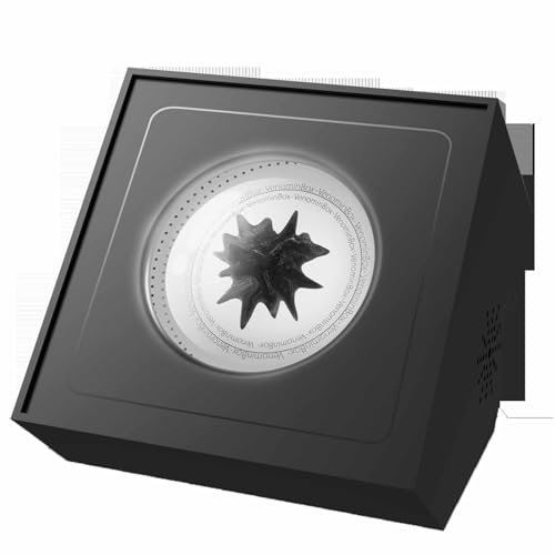 Magnetischer Flüssigkeitslautsprecher, weißes Netzteil für Wohnzimmer, Schlafzimmer, Arbeitszimmer, multifunktionaler Musikbegleiter, einfach zu bedienen