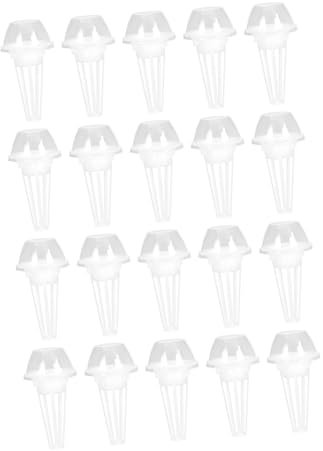 MERRYHAPY Bicchieri di Plastica per Piantagione per Cesti Idroponici Forniture da Giardino 1 Set di Cesti per Coltivazione