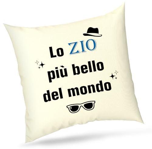 Wixelon Regalo Zio,Regalo Zio Compleanno,Regalo Zii,Zio Regalo,Regalo Per Zio,Idee Regalo Zio,Copricuscini Divano,Regali Per Lo Zio,Regali Uomo Originali,Idee Regalo Uomo Originali,Regali Zio Natale
