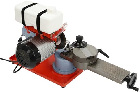Afilador de hojas de sierra de 370 W, 2850 rpm, alta precisión, depósito de agua translúcido, adecuado para moler diferentes tipos de hojas de sierra