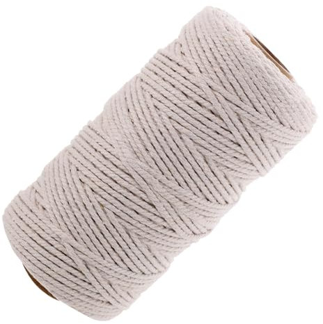 Cabilock Spago Elastico E Da Macellaio Filo Di Cotone Per Cucinare La Spago Per Di Maiale Filo Per Imballaggio Da Cucina 1 Rotolo