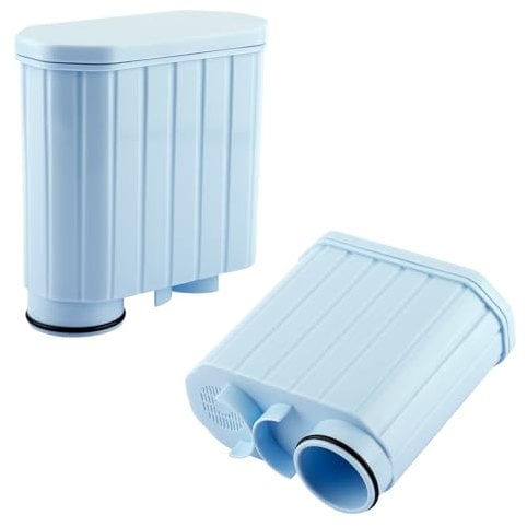 ZaKaBox 2-Pack Water Filter Replacement for Philips AquaClean CA6903/10/22/00 & Saeco Machines, Natural Coconut Filter Reduces Limescale, Chlorine, Heavy Metals, Health Guardian for Coffee Flavour